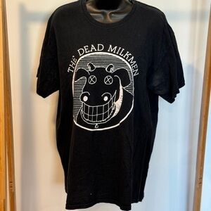 The Dead Milkmen RARE Vtg “Don’t trust the happy” Cow Logo T-shirt